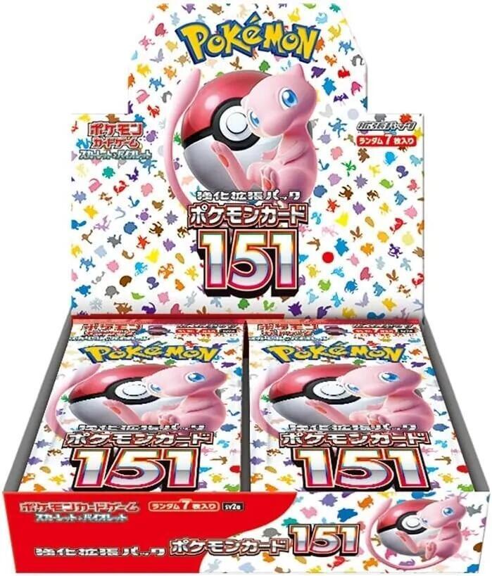 FOX -Pokemon: 151 Booster Box (SV2A) [Japanese]