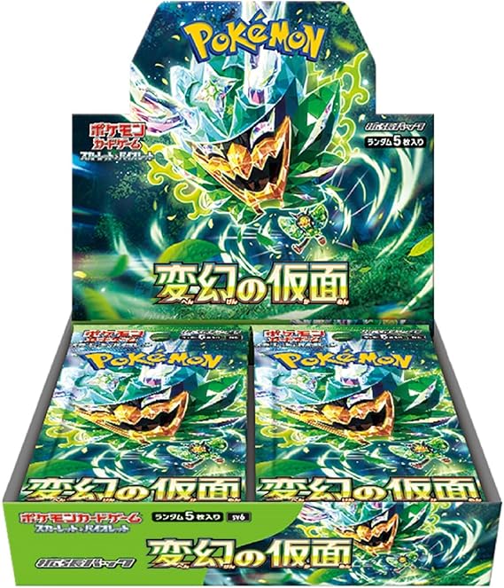 FOX -Pokemon: Mask of Transformation Booster Box (SV6) [Japanese]