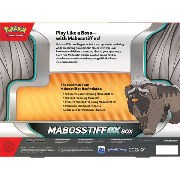 FOX -Pokemon: Mabosstiff EX Box
