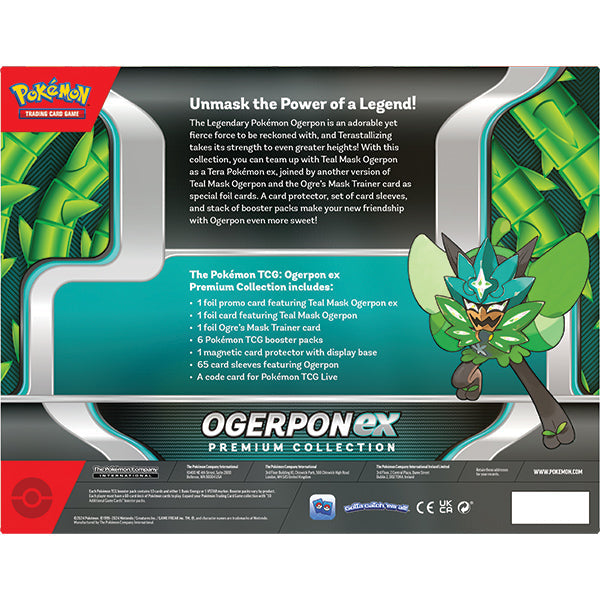 FOX -Pokemon: Ogerpon EX Premium Collection Box