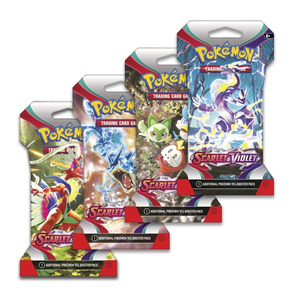 FOX -Pokemon: Scarlet & Violet 01 - Sleeved Booster Pack