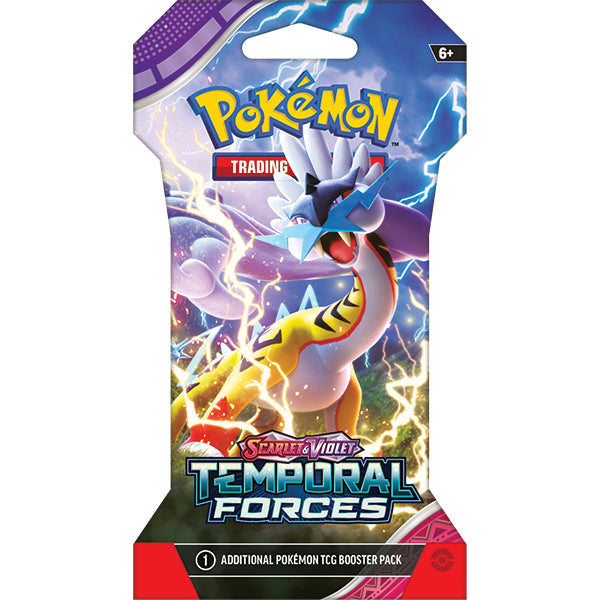 FOX -Pokemon: Scarlet & Violet 05 Temporal Forces - Sleeved Booster Pack