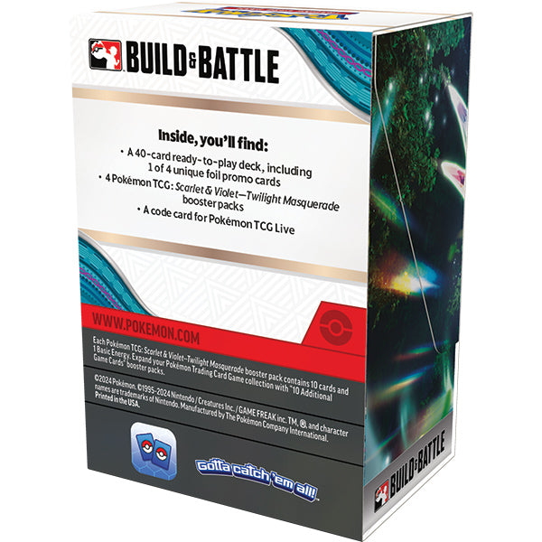 FOX -Pokemon: Scarlet & Violet 06 - Twilight Masquerade Build & Battle Box