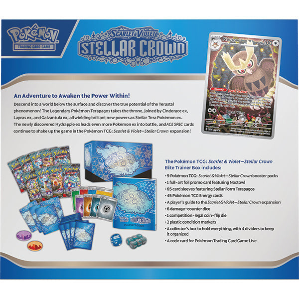 FOX -Pokemon: Scarlet & Violet 07 Stellar Crown - Elite Trainer Box