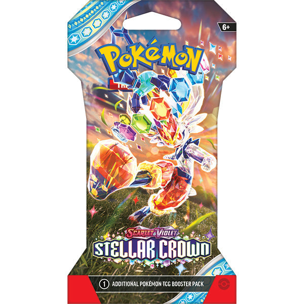FOX -Pokemon: Scarlet & Violet 07 - Stellar Crown Sleeved Booster Pack