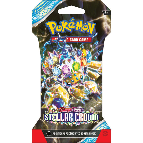 FOX -Pokemon: Scarlet & Violet 07 - Stellar Crown Sleeved Booster Pack