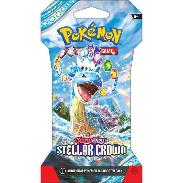 FOX -Pokemon: Scarlet & Violet 07 - Stellar Crown Sleeved Booster Pack