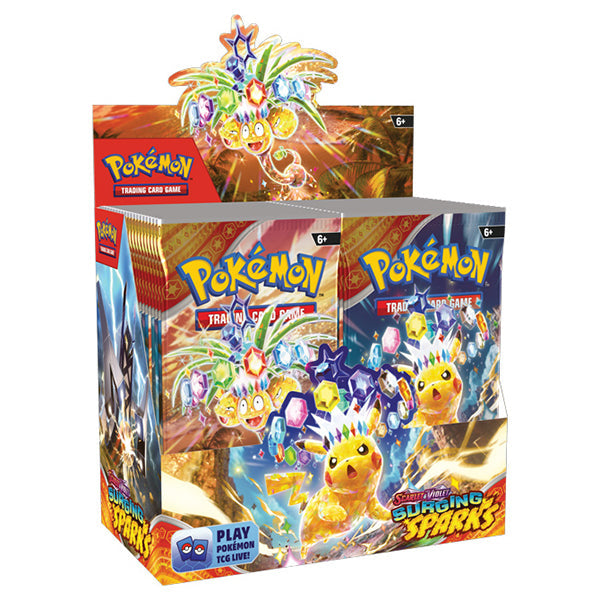 FOX -Pokemon: Scarlet & Violet 08 - Surging Sparks Booster Box