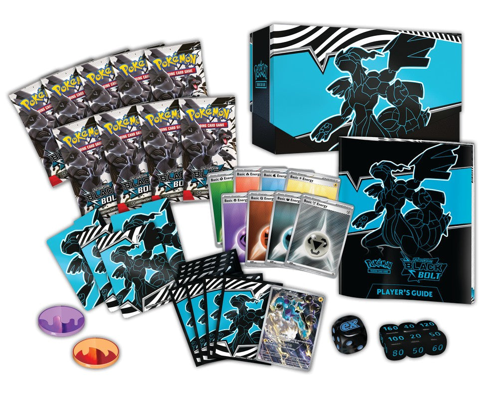 FOX -Pokemon: Scarlet & Violet 10.5 - Black Bolt Elite Trainer Box