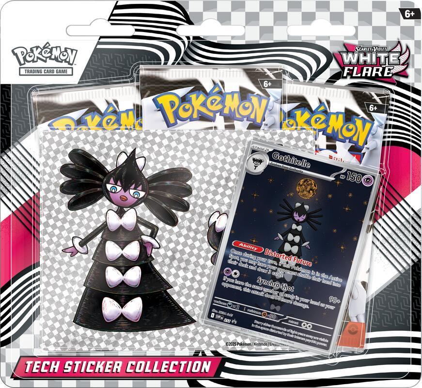 FOX -Pokemon: Scarlet & Violet 10.5 - White Flare Tech Sticker Collection