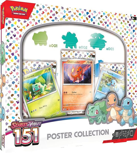 Pokemon: Scarlet & Violet 3.5 - 151 Poster Collection
