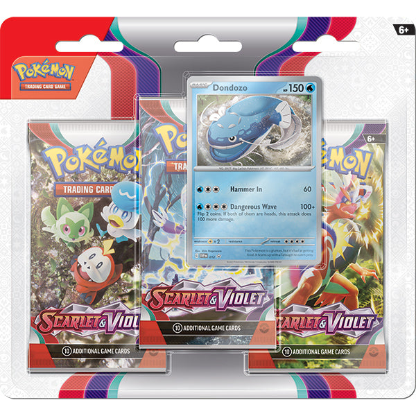 FOX -Pokemon: Scarlet & Violet 01 - 3 Booster Pack Blister
