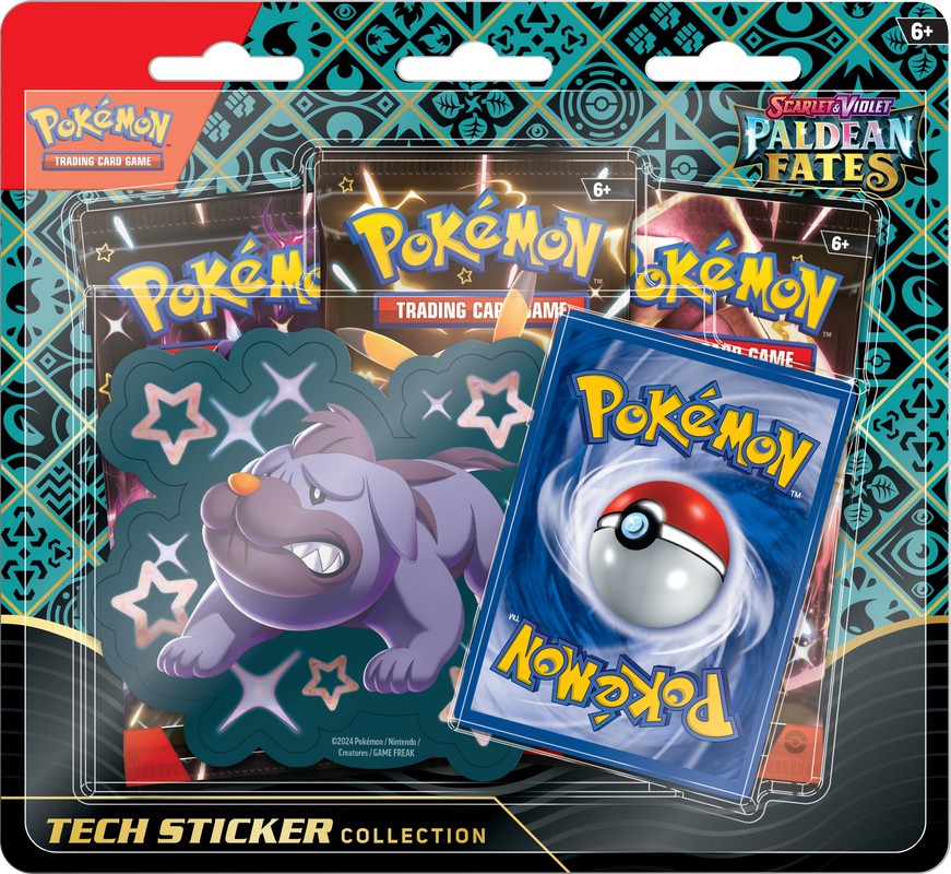 FOX -Pokemon: Scarlet & Violet 4.5 - Paldean Fates Tech Sticker Collection