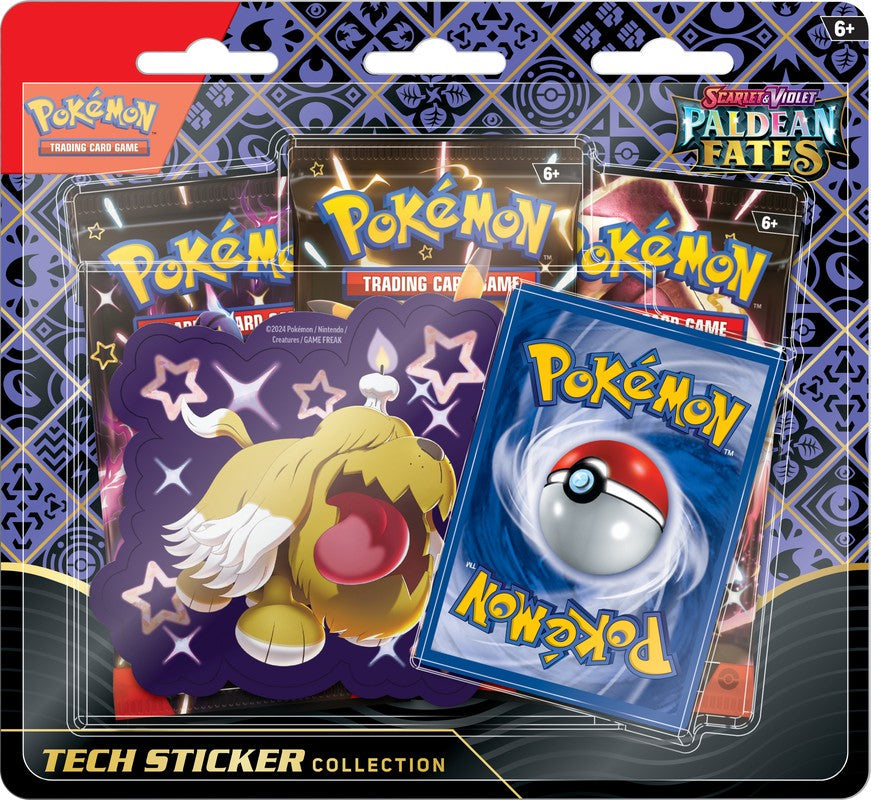 FOX -Pokemon: Scarlet & Violet 4.5 - Paldean Fates Tech Sticker Collection