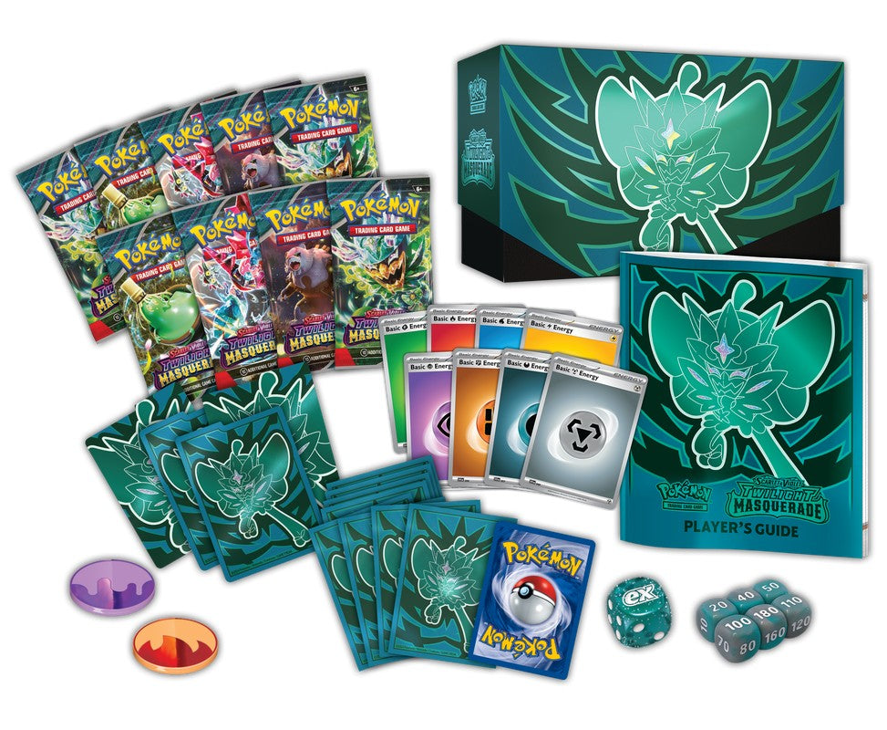 FOX -Pokemon: Scarlet & Violet 06 - Twilight Masquerade Elite Trainer Box