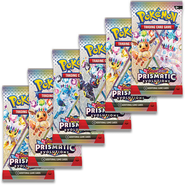 FOX -Pokemon: Scarlet & Violet 8.5 - Prismatic Evolutions Booster Bundle
