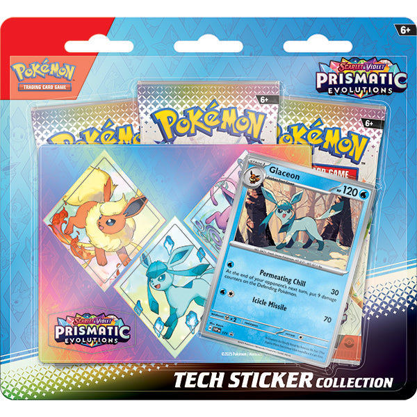 FOX -Pokemon: Scarlet & Violet 8.5 - Prismatic Evolutions Tech Sticker Collection