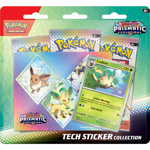 FOX -Pokemon: Scarlet & Violet 8.5 - Prismatic Evolutions Tech Sticker Collection