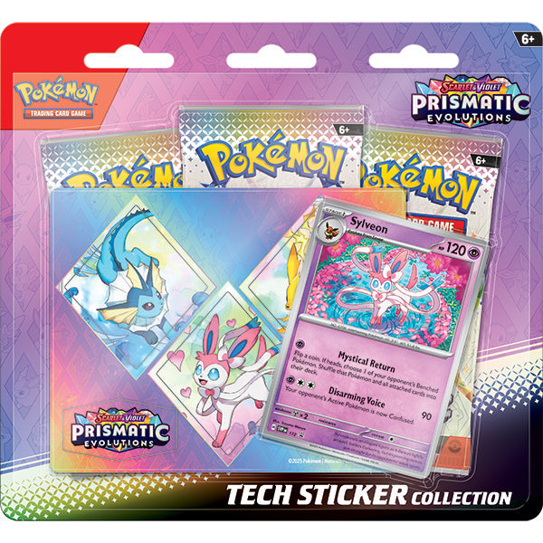 FOX -Pokemon: Scarlet & Violet 8.5 - Prismatic Evolutions Tech Sticker Collection