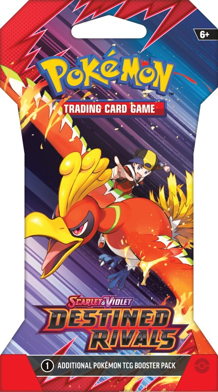 FOX -Pokemon: Scarlet & Violet 10 - Destined Rivals Sleeved Booster Pack