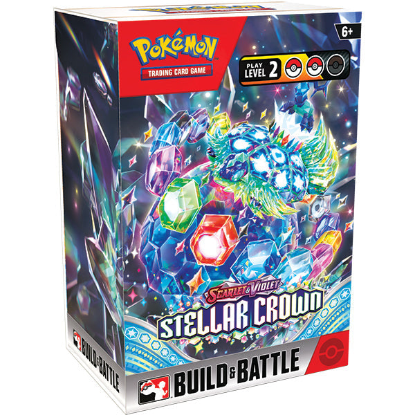 FOX -Pokemon: Scarlet & Violet 07 - Stellar Crown Build & Battle Box