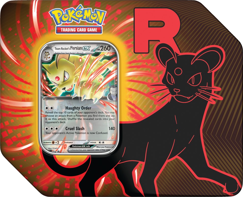 FOX -Pokemon: Team Rocket Tin