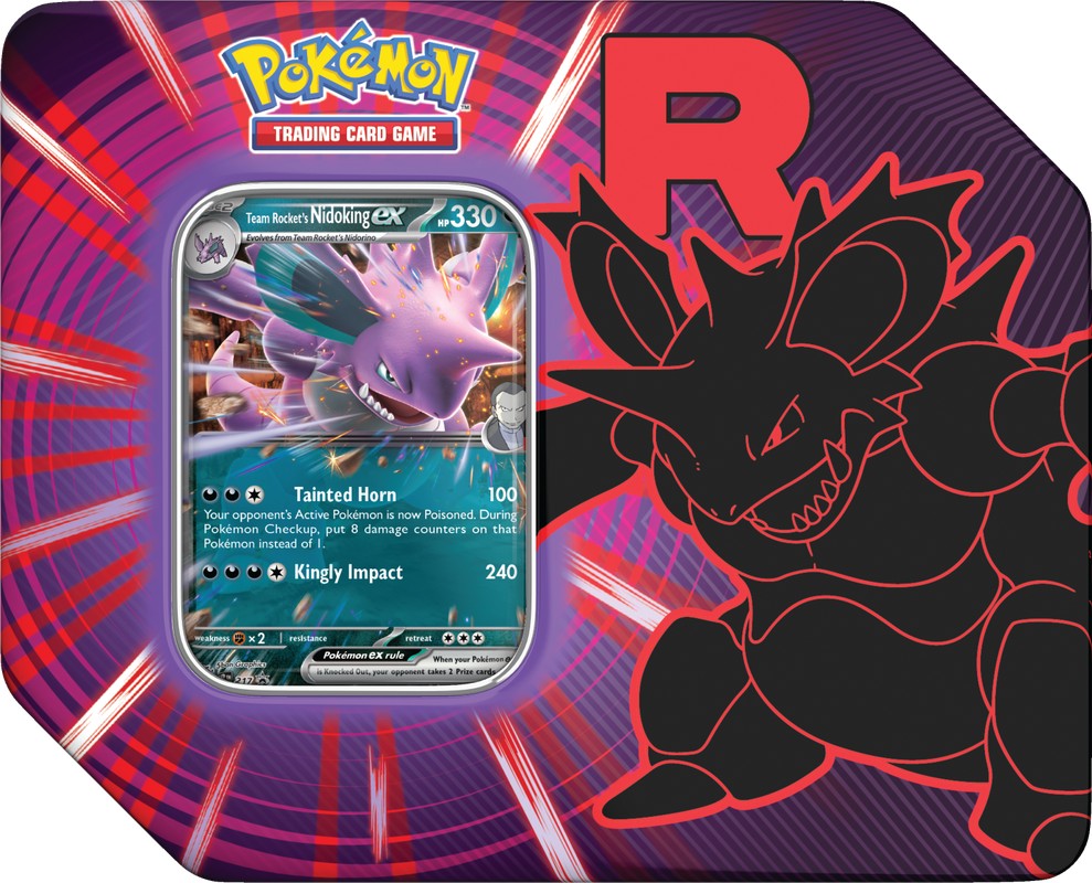 FOX -Pokemon: Team Rocket Tin