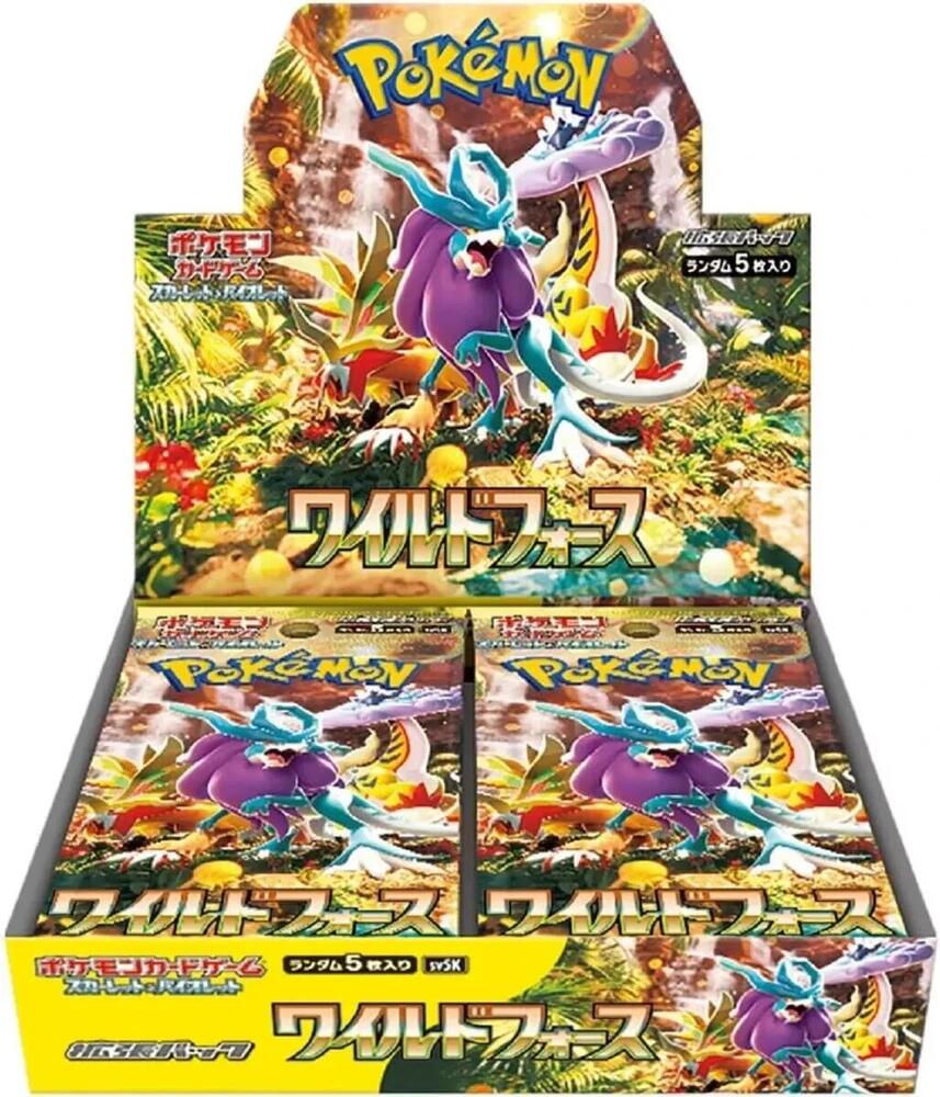 FOX -Pokemon: Wild Force Booster Box (SV5K) [Japanese]