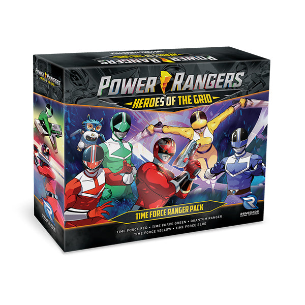 FOX -Power Rangers: Heroes of the Grid - Time Force Ranger Pack Expansion