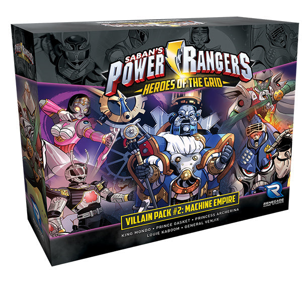 FOX -Power Rangers: Heroes of the Grid - Villain Pack #2 Machine Empire Expansion