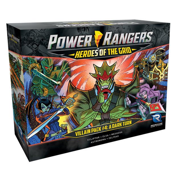 FOX -Power Rangers: Heroes of the Grid - Villain Pack #4 A Dark Turn Expansion