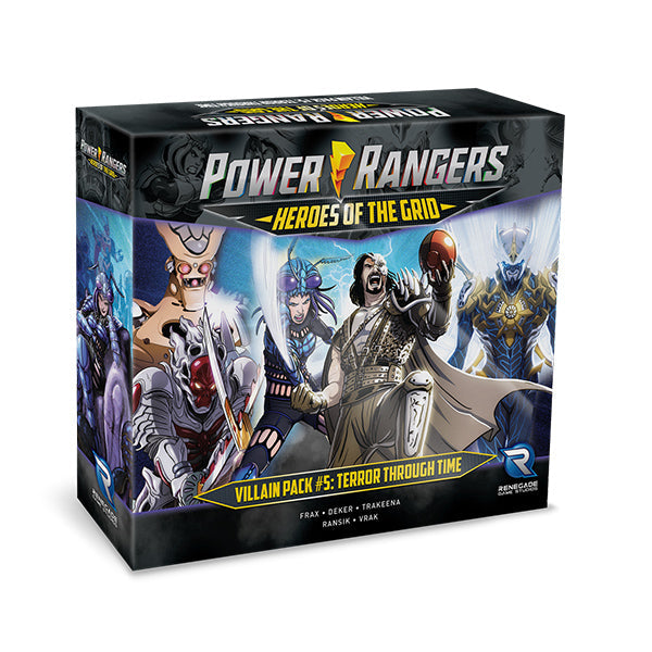 FOX -Power Rangers: Heroes of the Grid - Villain Pack #5 Terror Through Time Expansion