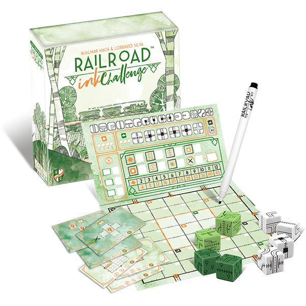FOX -Railroad Ink Challenge: Lush Green