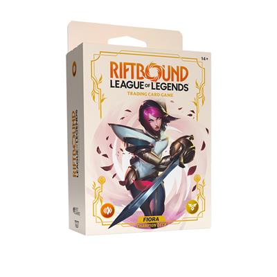 FOX -Riftbound - League of Legends: Spiritforged Champion Deck - Fiora