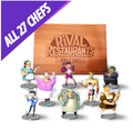 FOX -Rival Restaurants: Acrylic Chefs & Box Set