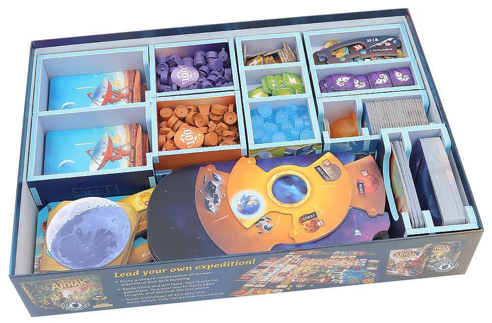 FOX -SETI: Search for Extraterrestrial Intelligence Folded Space Box Insert