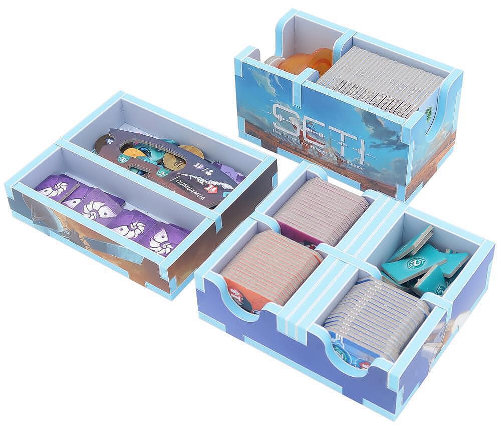 FOX -SETI: Search for Extraterrestrial Intelligence Folded Space Box Insert