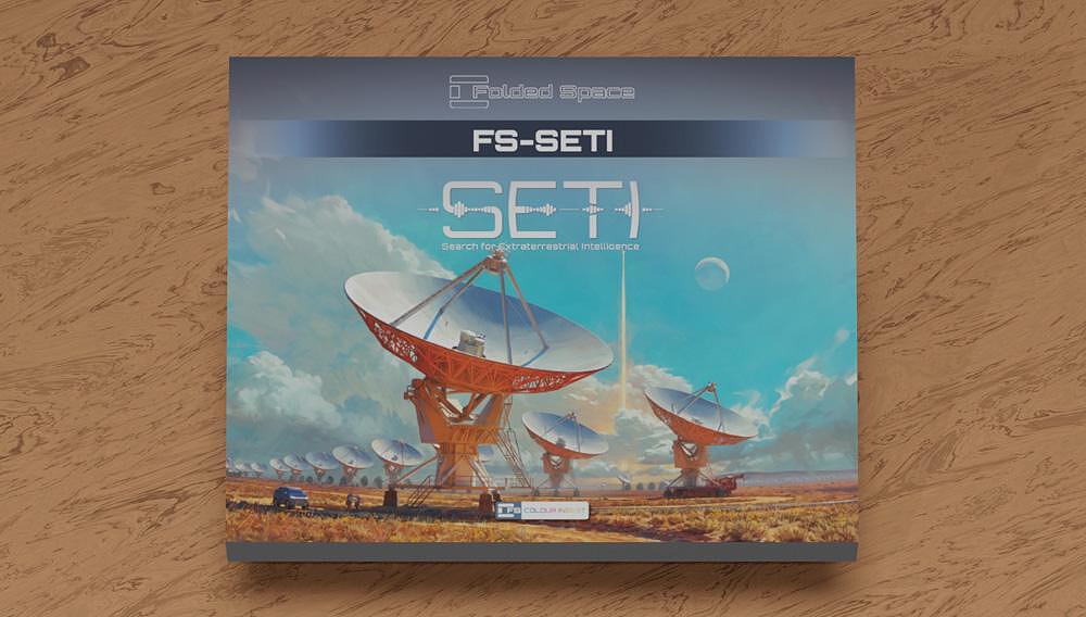 FOX -SETI: Search for Extraterrestrial Intelligence Folded Space Box Insert