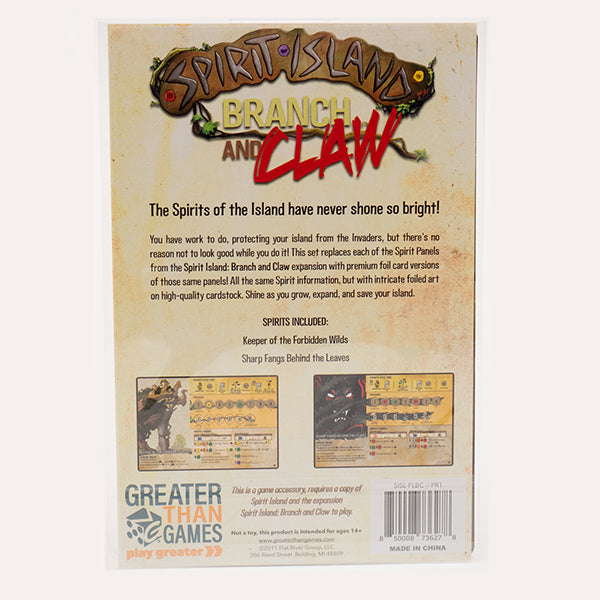FOX -Spirit Island: Branch & Claw Foil Panels