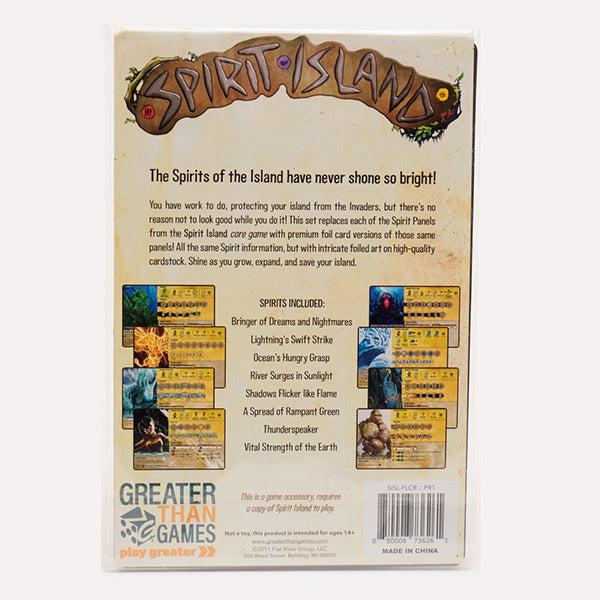 FOX -Spirit Island: Core Game Foil Panels