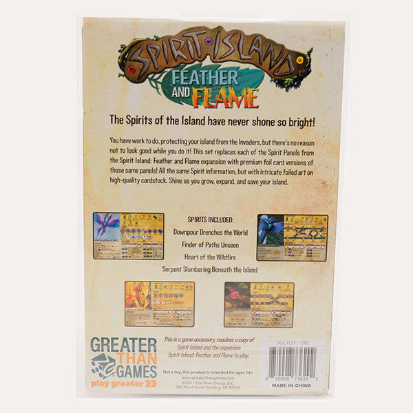 FOX -Spirit Island: Feather & Flame Foil Panels