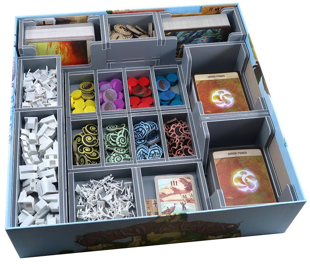 FOX -Spirit Island Folded Space Box Insert