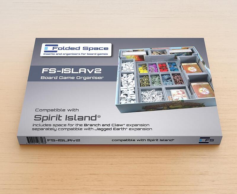 FOX -Spirit Island Folded Space Box Insert