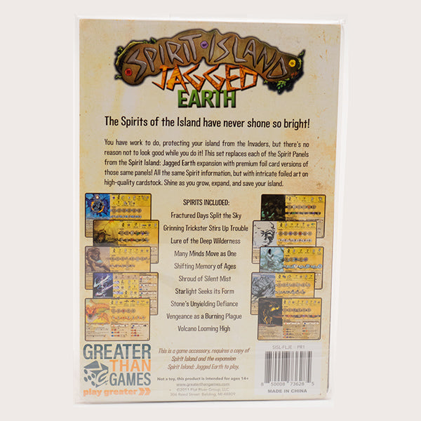 FOX -Spirit Island: Jagged Earth Foil Panels