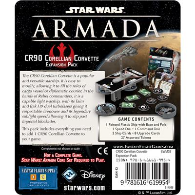 FOX -Star Wars Armada: CR90 Corellian Corvette Expansion Pack