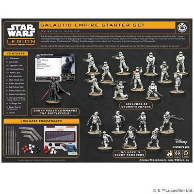 FOX -Star Wars: Legion - Galactic Empire Starter Set
