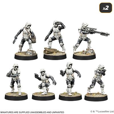 FOX -Star Wars: Legion - Galactic Empire Starter Set