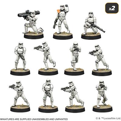 FOX -Star Wars: Legion - Galactic Empire Starter Set