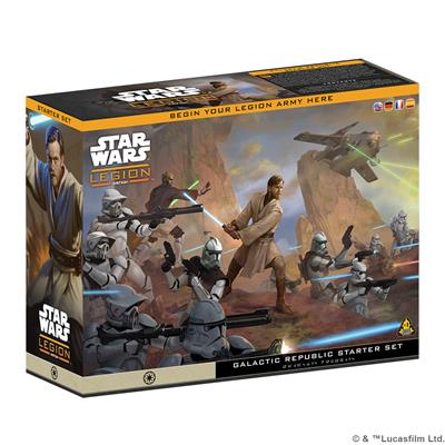 FOX -Star Wars: Legion - Galactic Republic Starter Set