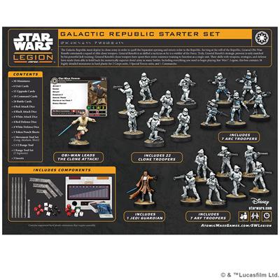 FOX -Star Wars: Legion - Galactic Republic Starter Set